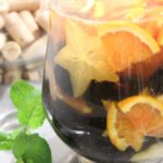 white wine sangria with star fruit